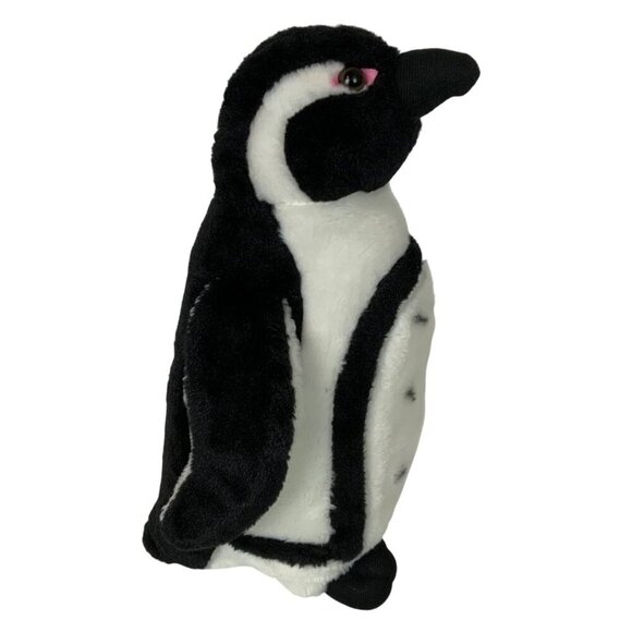 The Petting Zoo 1994 Spotted Penguin Plush Black White Stuffed Animal Vintage - Picture 5 of 7